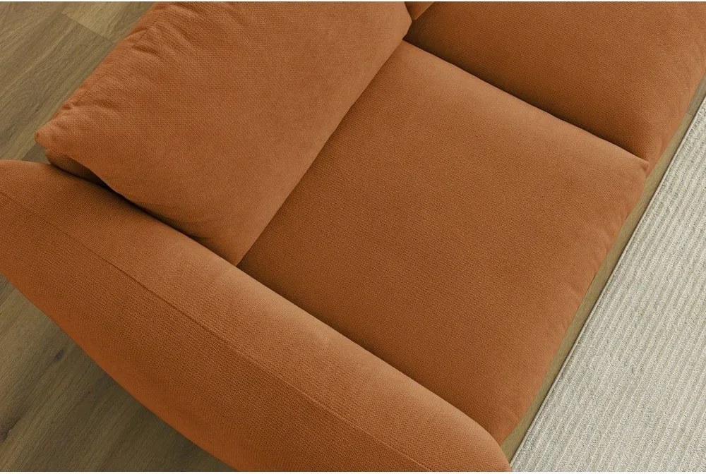 Divano arancione 265 cm Ernest – Bobochic Paris