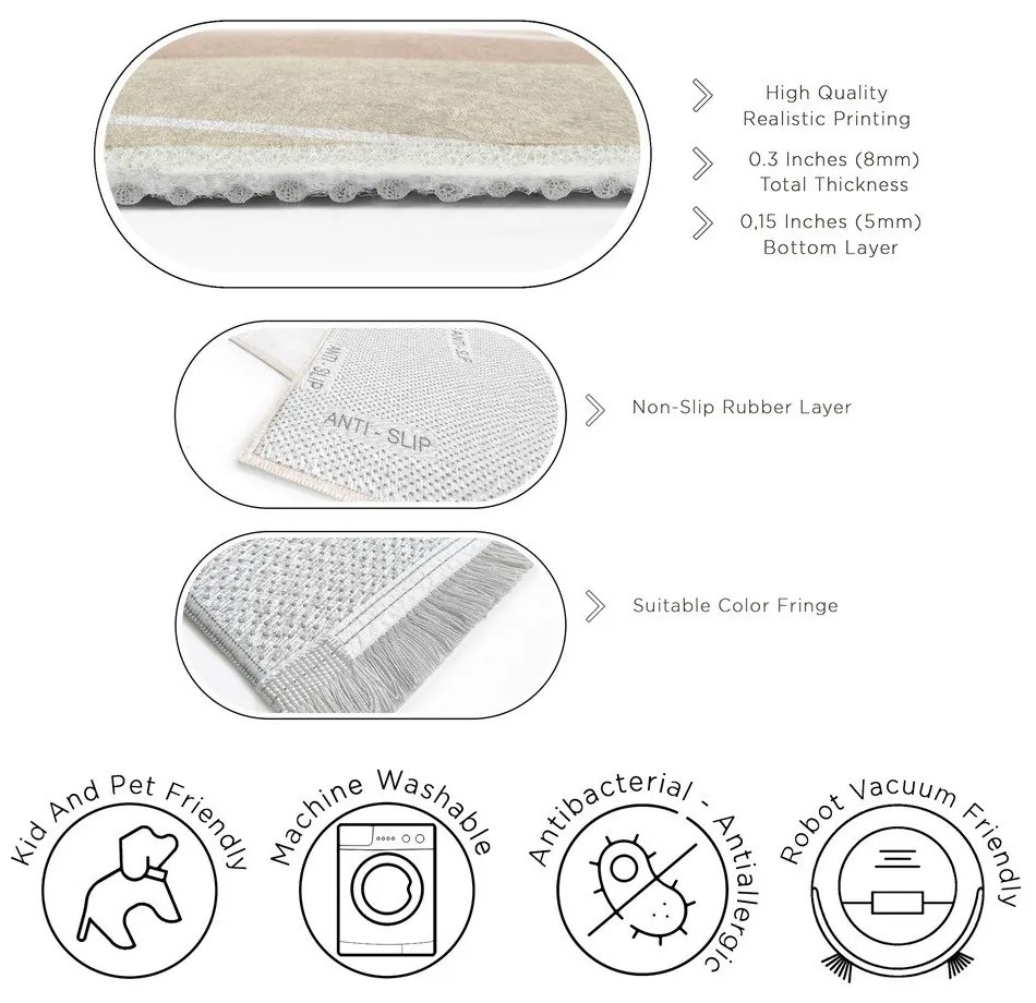 Tappeto lavabile 80x150 cm Desert Walk – Mila Home