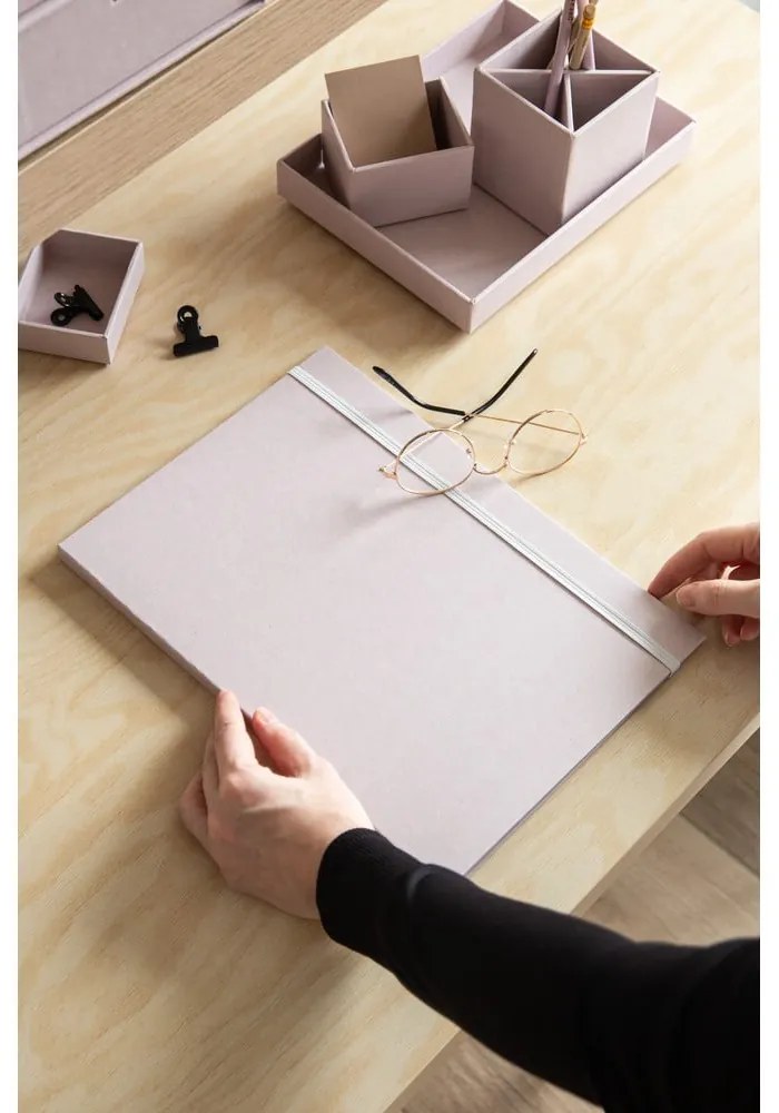 Organizer in cartone per documenti Paulina Restore Paper Laminate A4 – Bigso