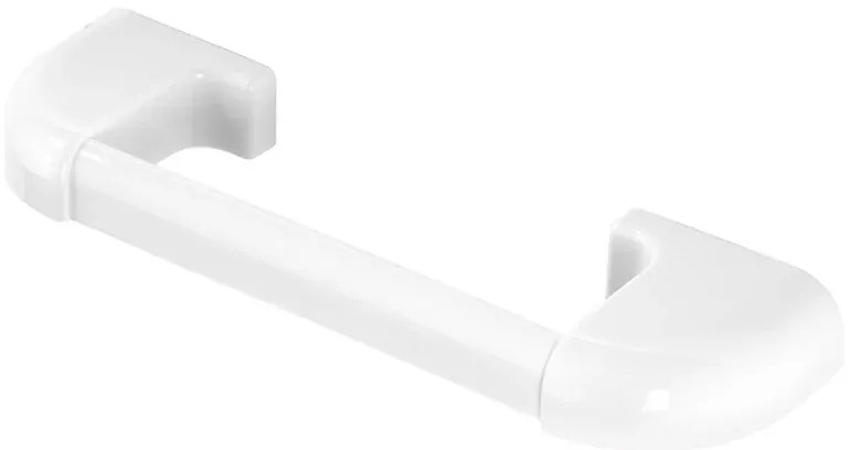 Portasciugamani a muro 30 cm in ABS bianco Gioia