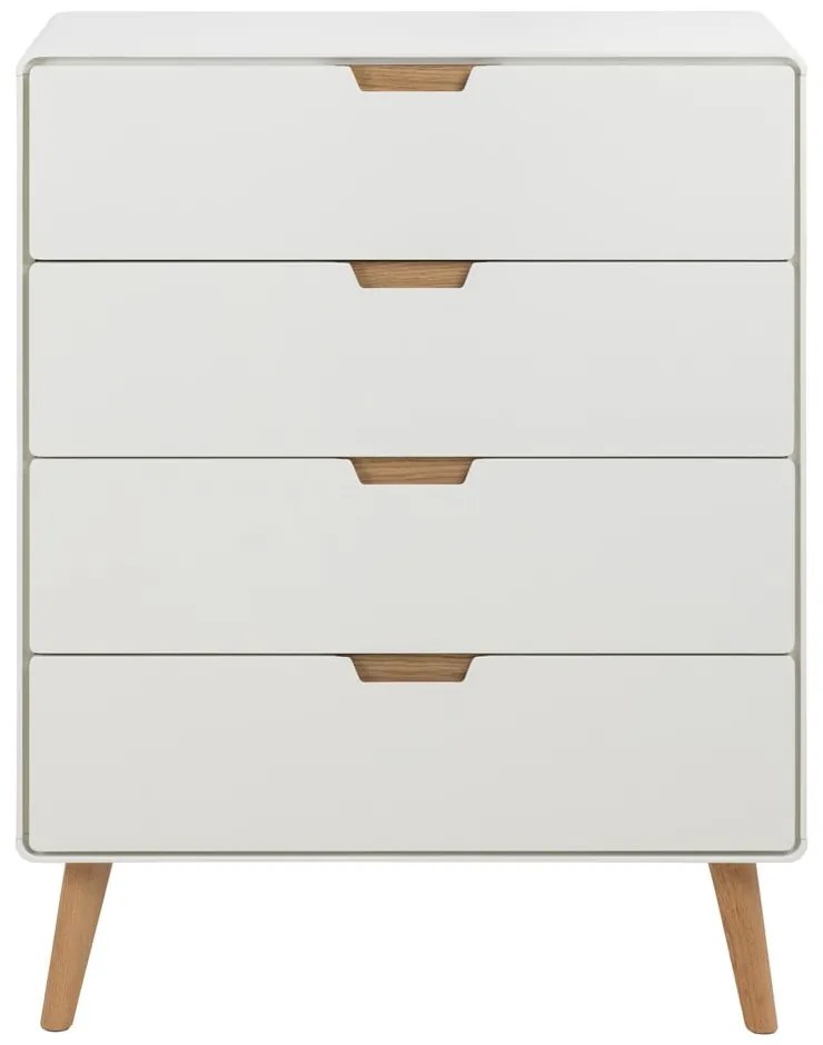 Cassettiera bianca 80x100x40 cm Lowell - Actona