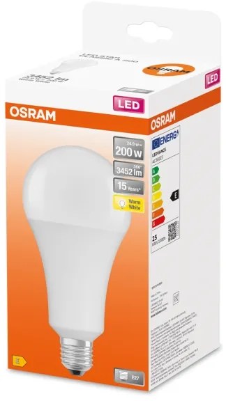 Lampadina LED STAR E27/24,9W/230V 2700K - Osram