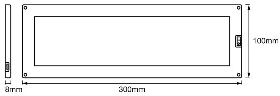 Ledvance - Lampada LED sottopensile dimmerabile con sensore CABINET LED/10W/230V