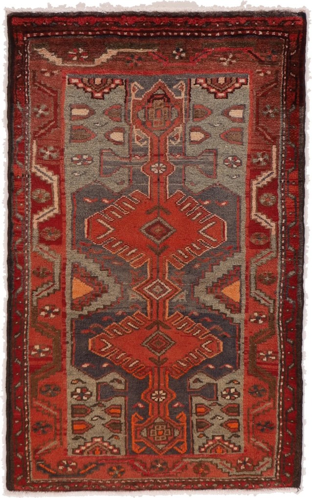 Hamedan Tappeto 130 x 80 (Iran) Annodato A Mano