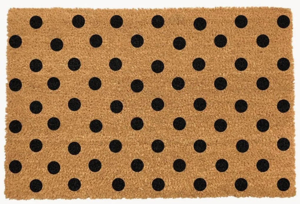 Zerbino in cocco fatto a mano Dots