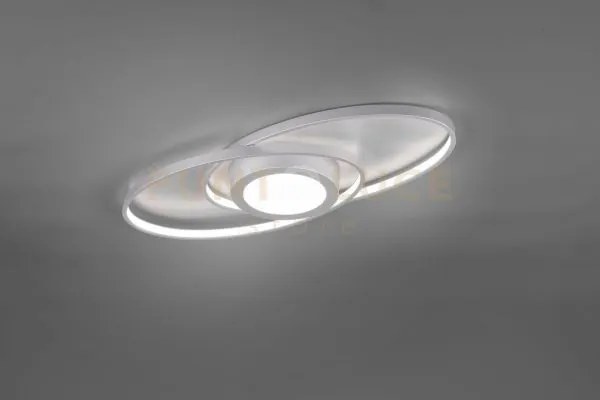 Galaxy plafoniera led 28w · 1x 3400lm, 3000k doppia ellisse allumin...