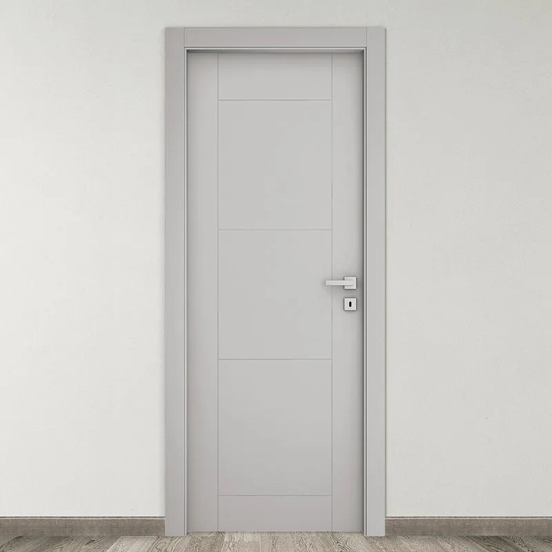 Porta tamburata battente Mood grigio L 60 x H 210 cm sinistra