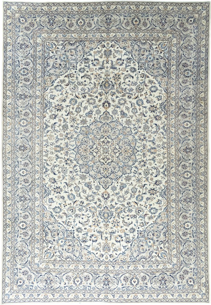 Kashan Tappeto persiano 250x350 Beige (Iran) Annodato A Mano