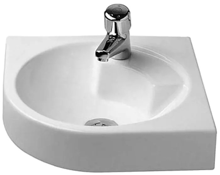 Duravit Architec lavabo 63.5x54 cm angolare a parete bianco 0448450000