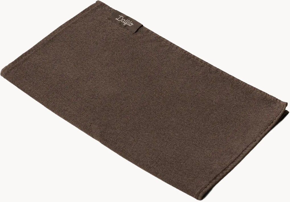 Telo da yoga in cotone Ebony