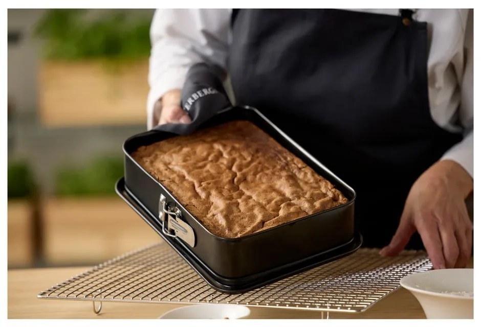 Stampo da forno in acciaio inox adatto per torta 20x28 cm – Blomsterbergs