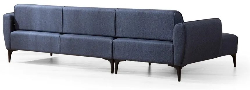 Divano angolare blu, angolo sinistro - Belissimo - Balcab Home
