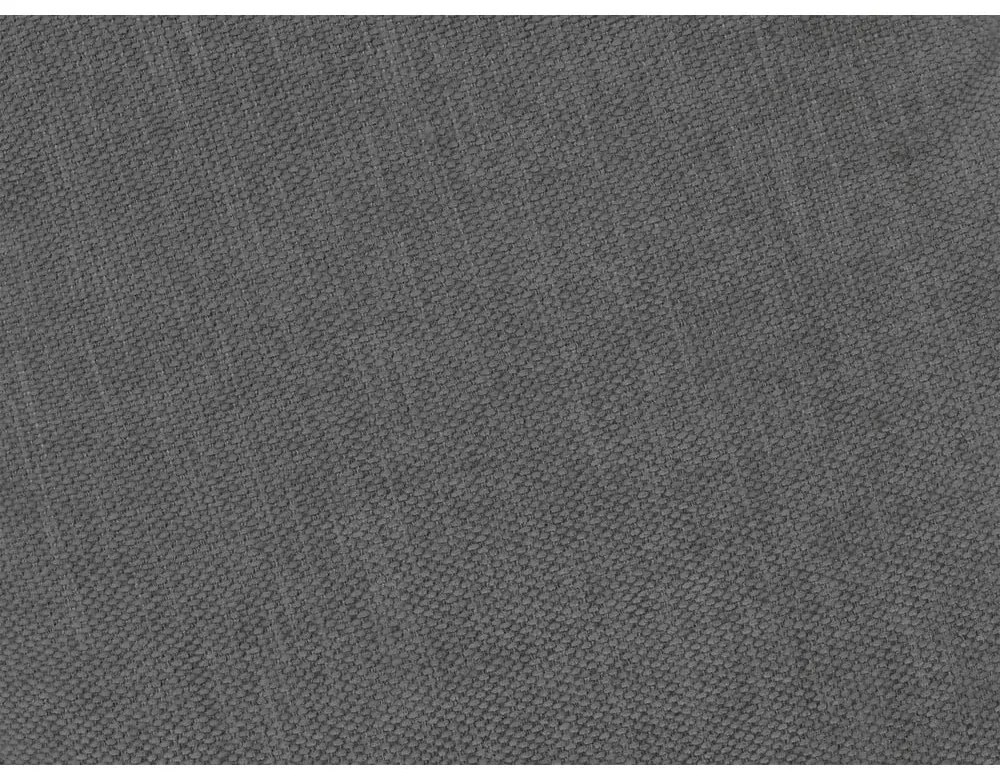 Divano angolare grigio scuro allungabile e con contenitore (penisola a destra/a L) Fuji – Bobochic Paris