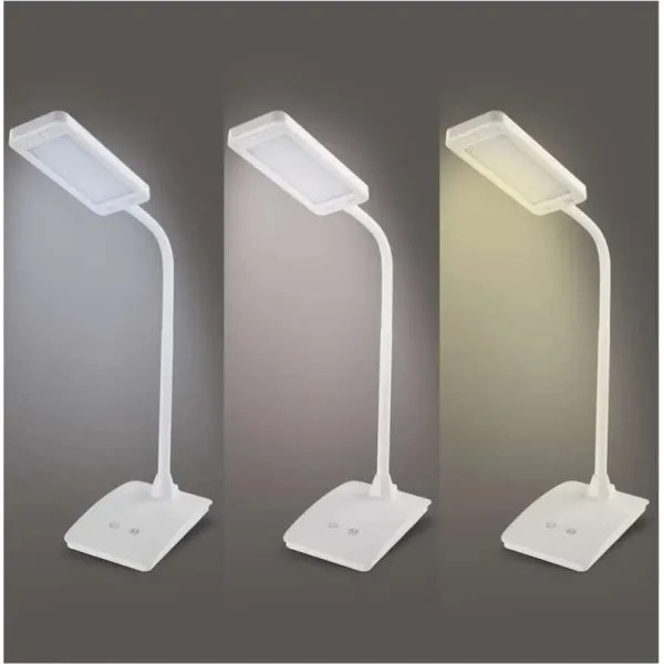 Lampada da tavolo LED dimmerabile EDDY LED/6W/230V 3000/4500/6800K bianca