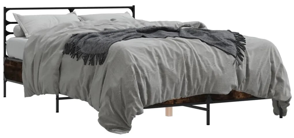 Giroletto Rovere Fumo 140x200 Cm İn Legno Multistrato Metallo /