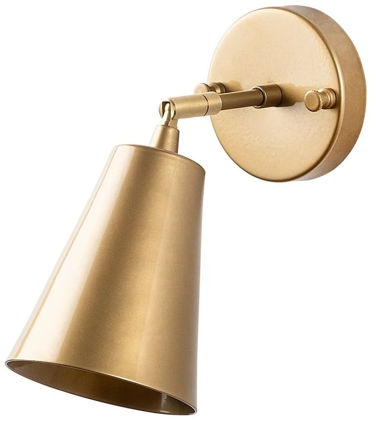 Lampada da parete dorata ø 10 cm Evander – Opviq lights