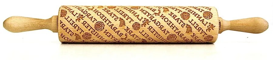 Rullo per pasta in legno in rilievo Game Of Thrones Game of Thrones - Valek