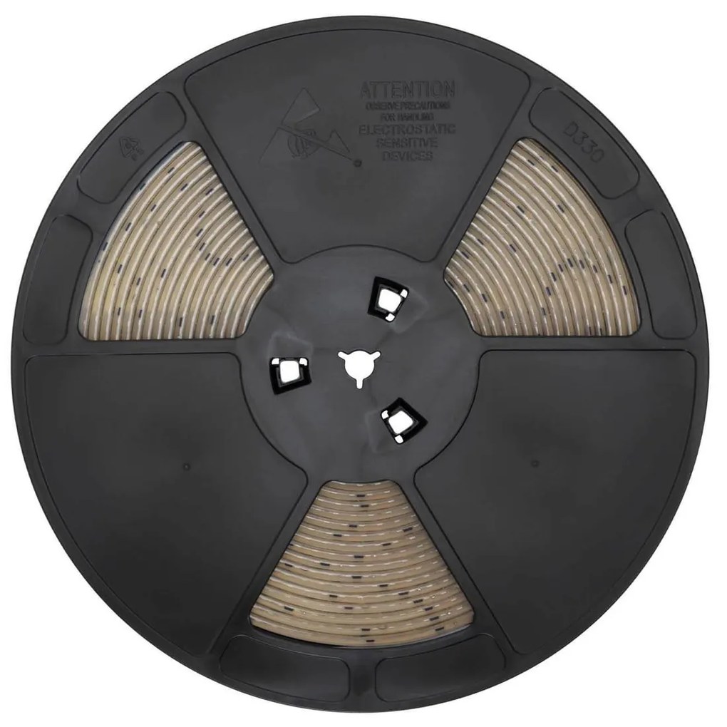 Striscia LED 220V 16W/m chip Lumileds Dimmerabile IP67 10m ROSSO Colore Rosso