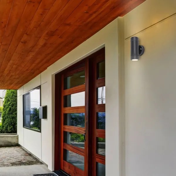 Rabalux 8833 - Applique da esterno MEDINA 2xGU10/10W/230V IP44 nero