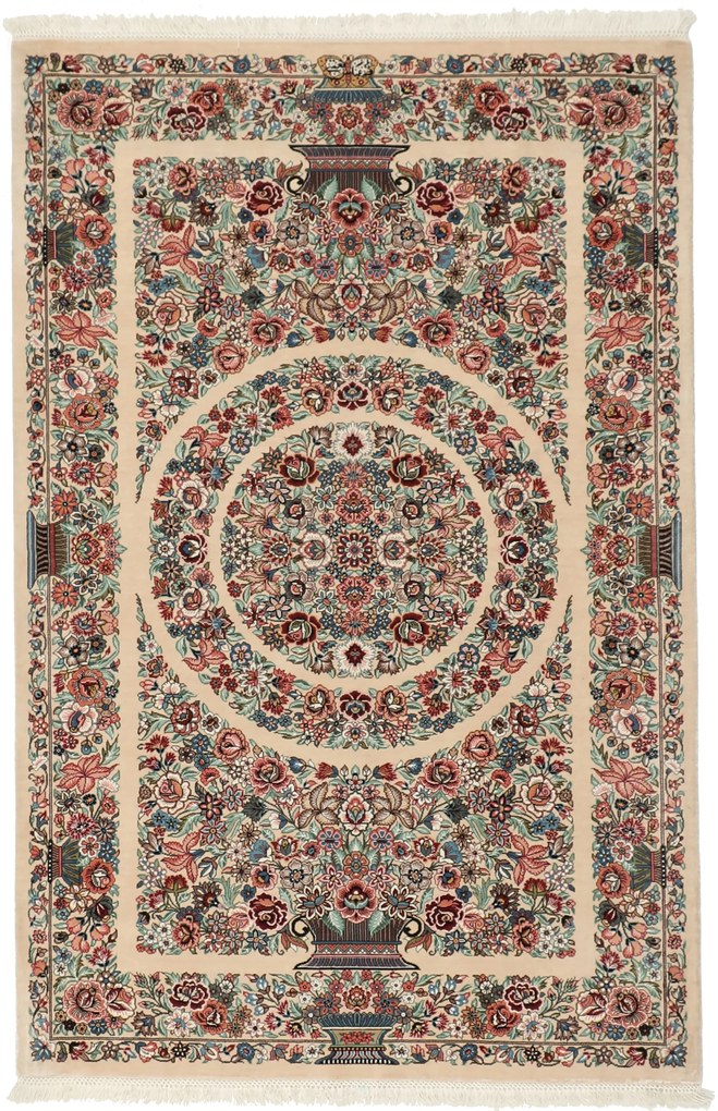 Ghom Tappeto 120 x 80 (Iran) Annodato A Mano