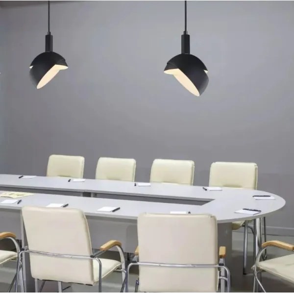 Lampadario su corda 1xE14/60W/230V nero