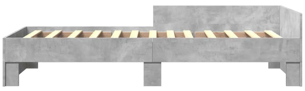 Giroletto grigio cemento 100x200 cm in legno multistrato