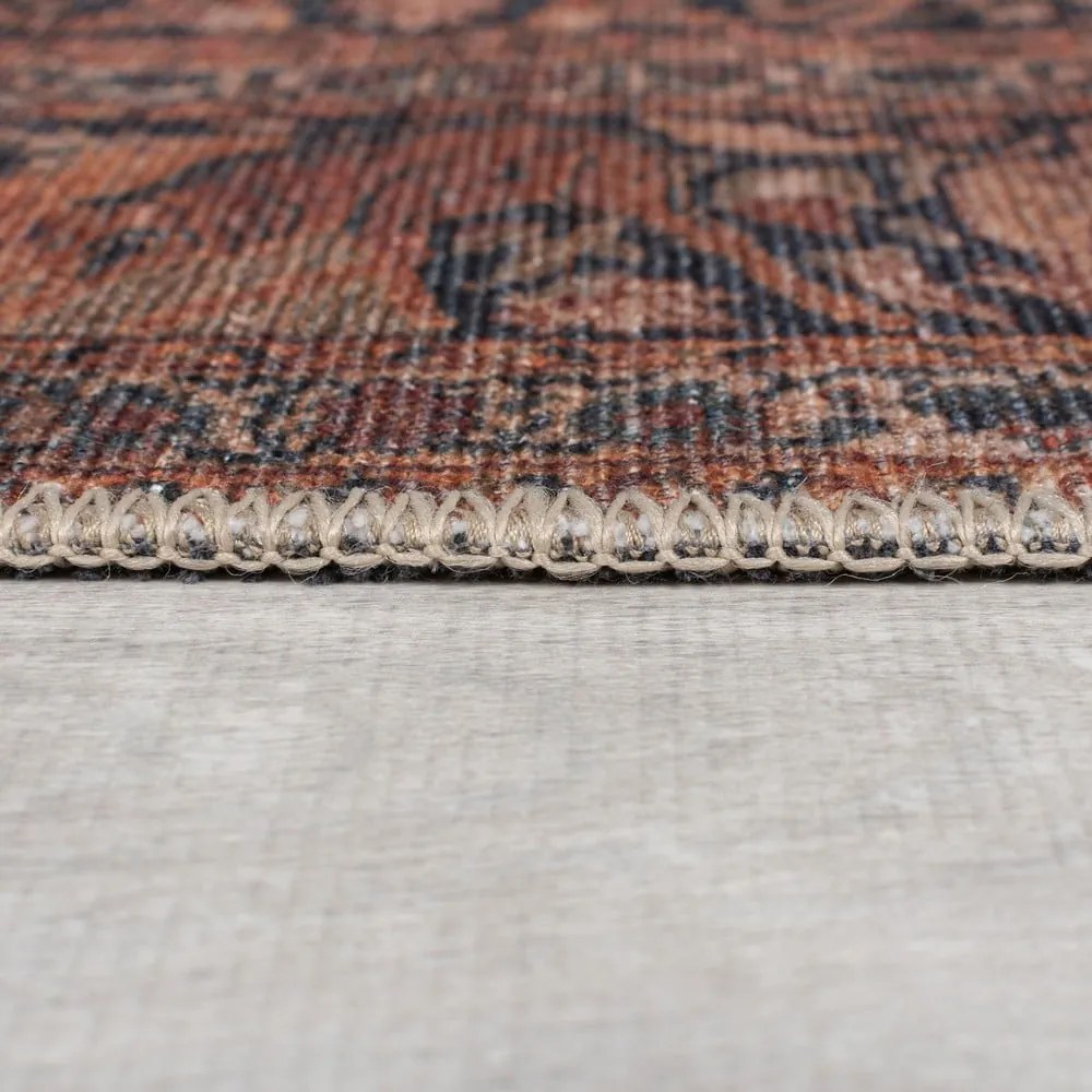 Tappeto burgundy lavabile 190x290 cm Nico Global – Flair Rugs