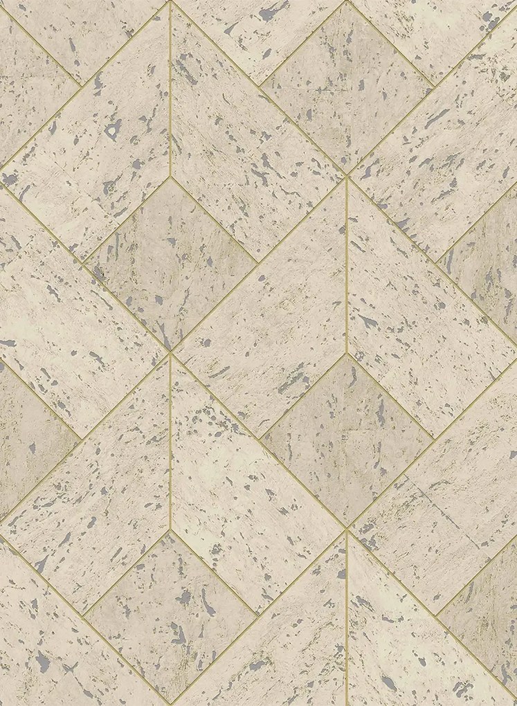 Coordonne Carta da parati Diamond Cork - Beige