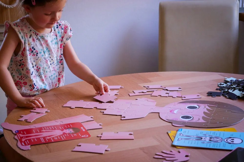 Puzzle Educativo - Corpo Umano - 50, 70, 100 pezzi