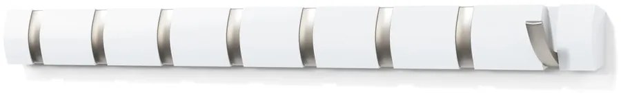 Appendiabiti da parete bianco in legno di pioppo Flip - Umbra