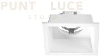 Faretto incasso digital gu10 cut out 8,5cm ip20 bianco