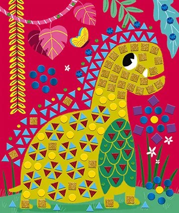 Mosaici di dinosauri