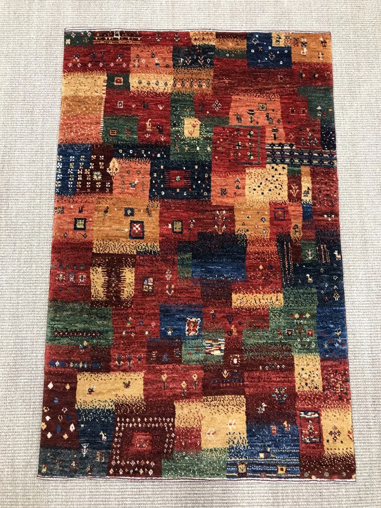 Loribaft Tappeto persiano 80x130 (Iran) Annodato A Mano