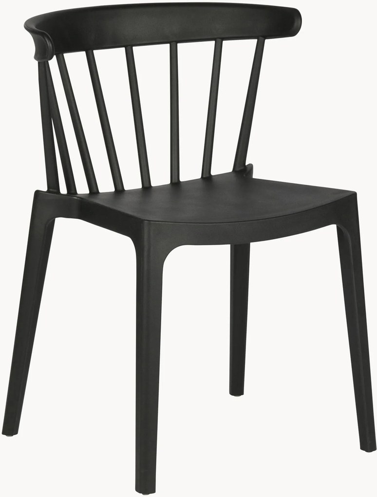 Set di 2 sedie da giardino impilabili Bliss