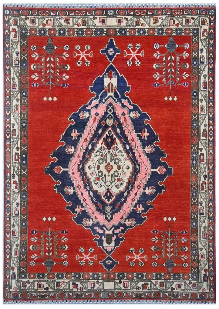 Kazak Tappeto orientale 240x170 (Pakistan) Annodato A Mano