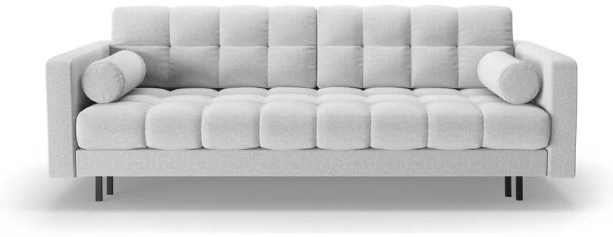 Divano grigio chiaro allungabile/con contenitore 222 cm Bali – Cosmopolitan Design