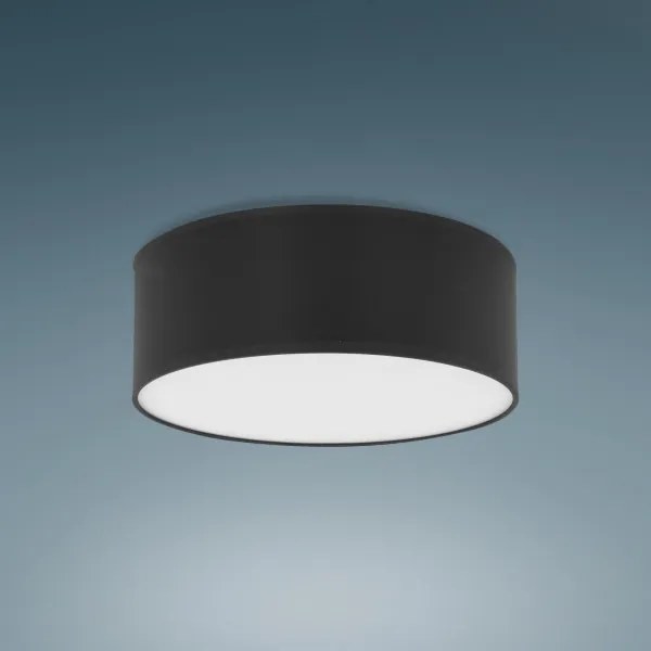 Plafoniera  RONDO 4xE27/15W/230V d. 45 cm nera