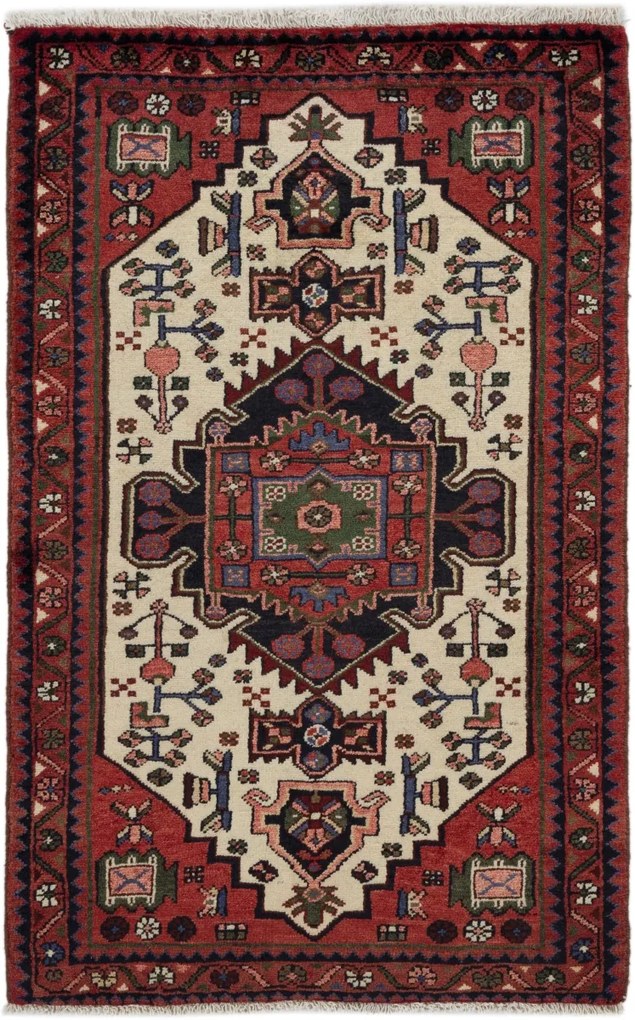 Persian Tappeto 80 x 130 (Iran) Annodato A Mano
