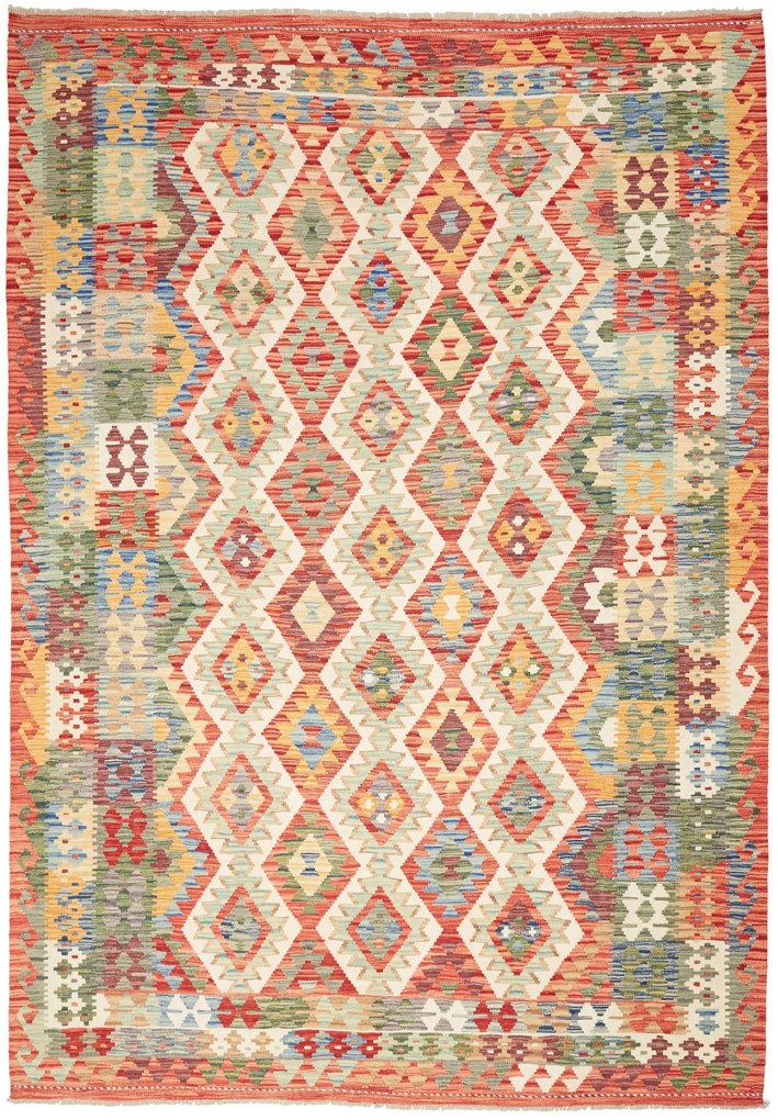 Kilim Tappeto orientale 210x290 (Pakistan) Tessuto A Mano