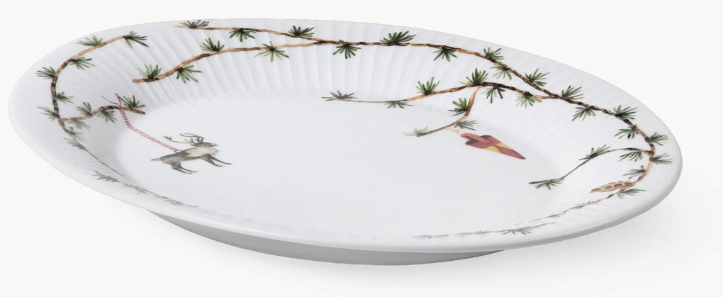 Piatto da portata in porcellana fatto a mano Hammershøi