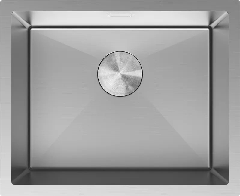 Mexen Trixo lavello in acciaio 1-camera 540 x 440 mm, inox - 6414541000-01