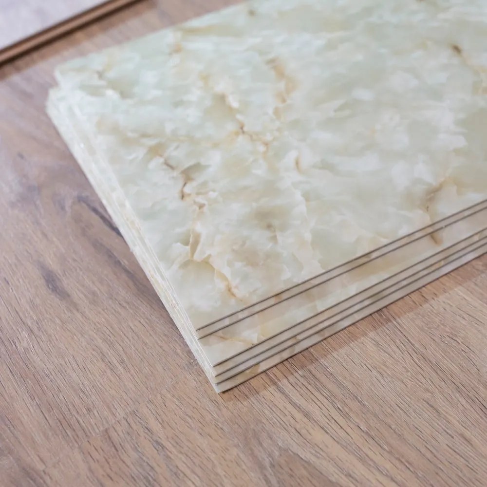 Set di 6 adesivi murali 60x30 cm Green Onyx - SP TREND