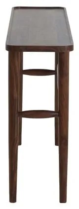 Consolle in acacia massiccia marrone 30x120 cm Qiano - Light &amp; Living