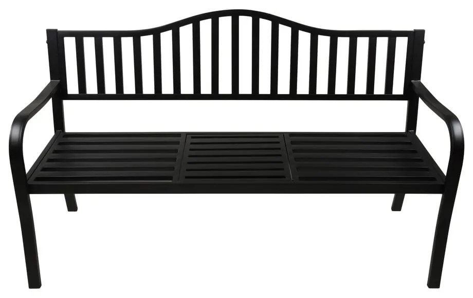 Panchina da giardino in metallo nero Segula - Garden Pleasure