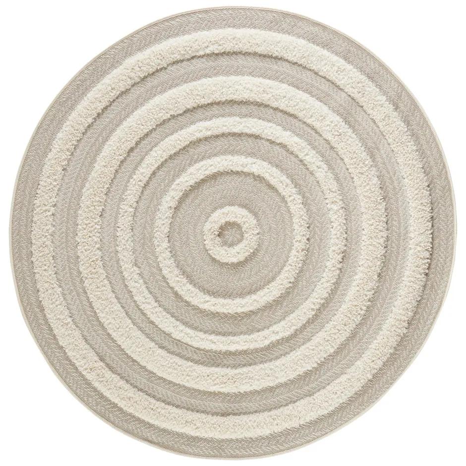 Tappeto crema Circle, ⌀ 160 cm Handira - Mint Rugs