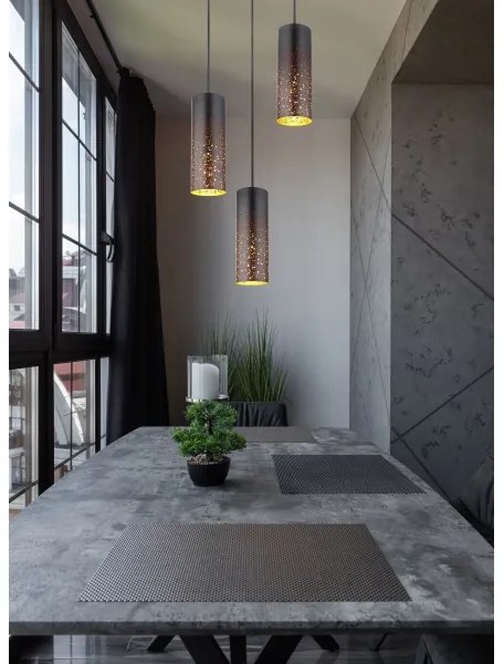 Globo 21005-3H - Lampadario a sospensione con filo CROCKY 3xE27/40W/230V