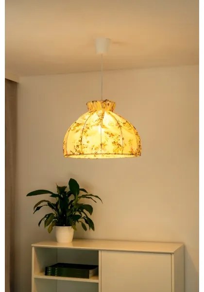 Duolla - Lampadario a sospensione con filo VIOLIN 1xE27/40W/230V diametro 38 cm rosa