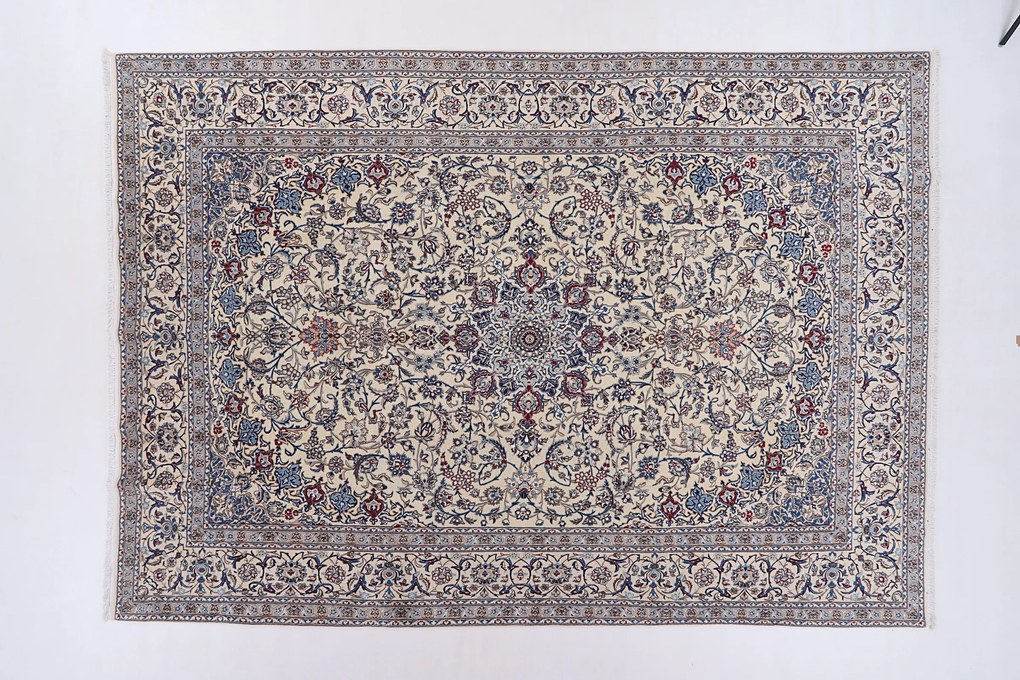 Nain Tappeto 370x260 (Iran) Annodato A Mano