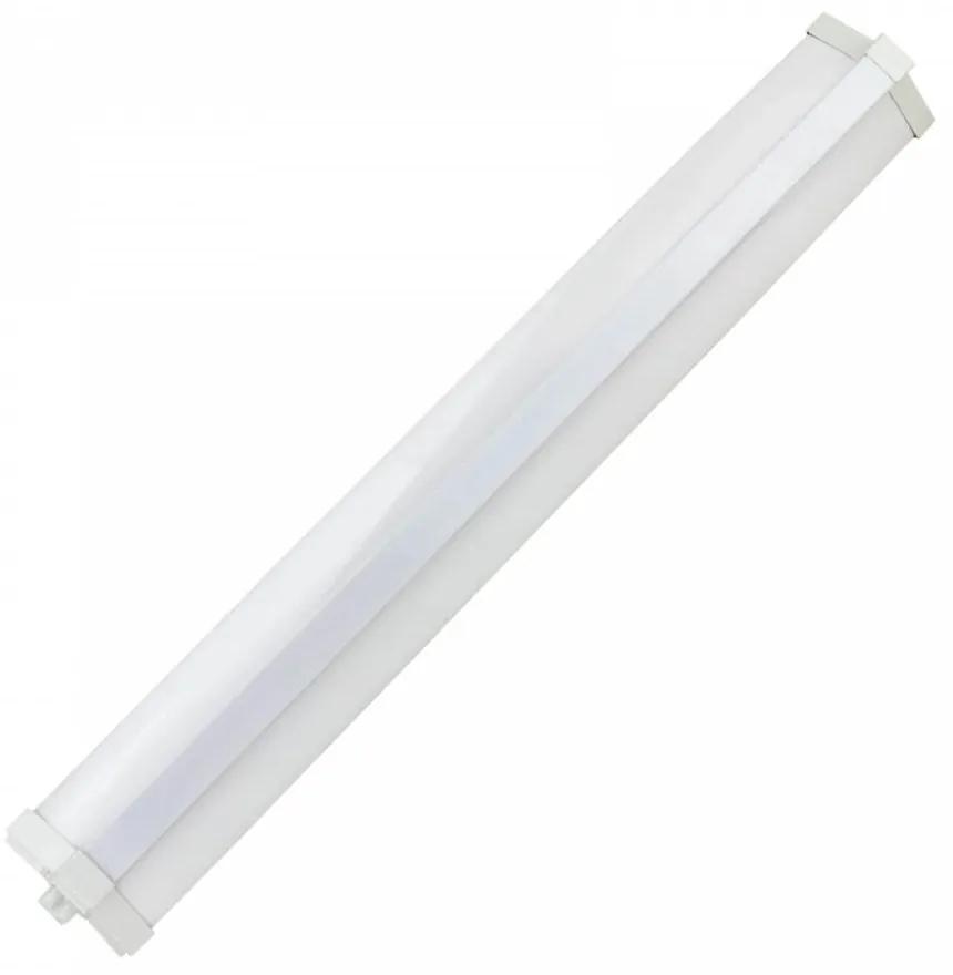 Tubo LED Integrato Stagno IP65 18W - 60cm Colore Bianco Naturale 4.000-4.500K