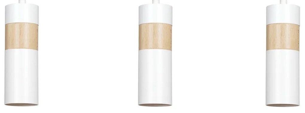 Lampadario a sospensione AKARI 3 WHITE